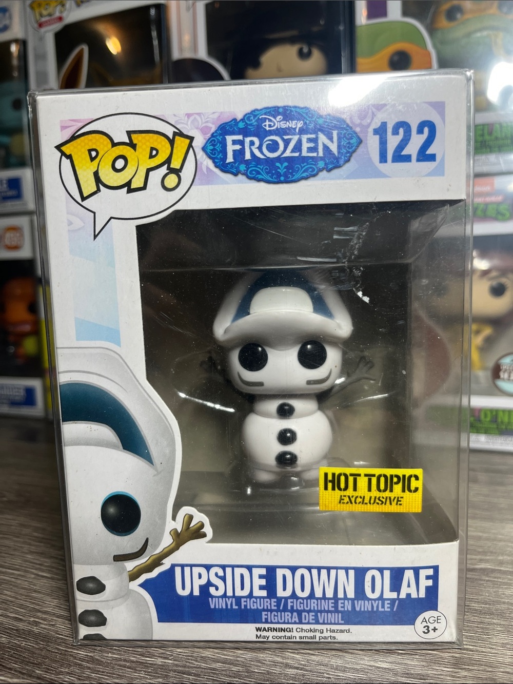 Hot Topic White Upside Down Olaf Funko Pop! Vinyl Figure (Disney Frozen #122)